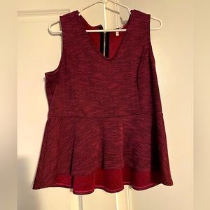 Elle Peplum Top